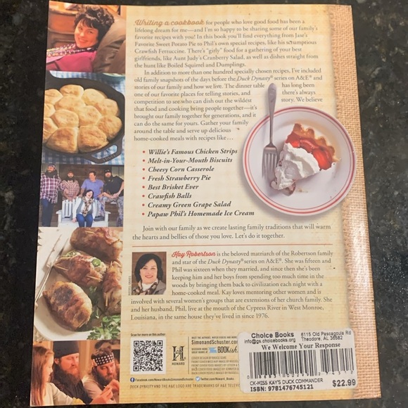 Miss Kay’s Duck Commander Kitchen Cook Book, Preloved, Cajun Cooking Recipes LA - Picture 3 of 3